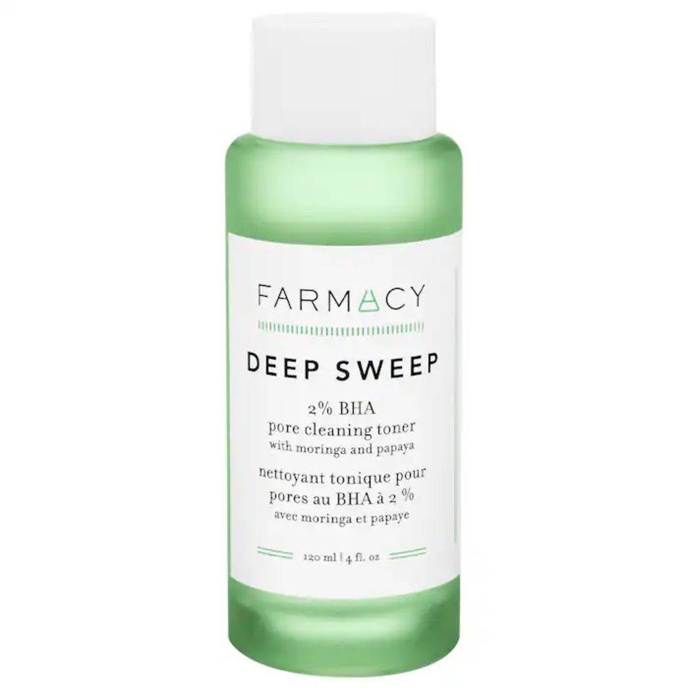 Farmacy
Deep Sweep 2% BHA Pore Cleaning Toner with Moringa + Papaya